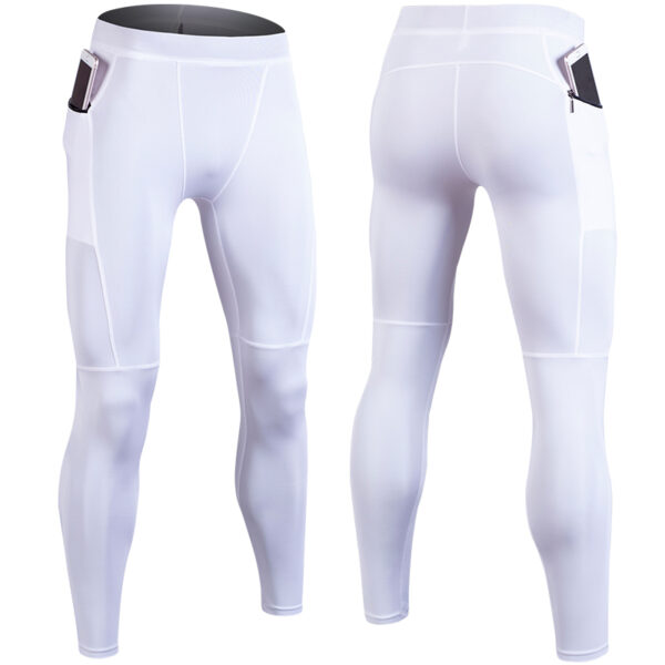 Sports Cool Dry Base Layer Running Compression Pants Workout Tights Leggings For Men 3