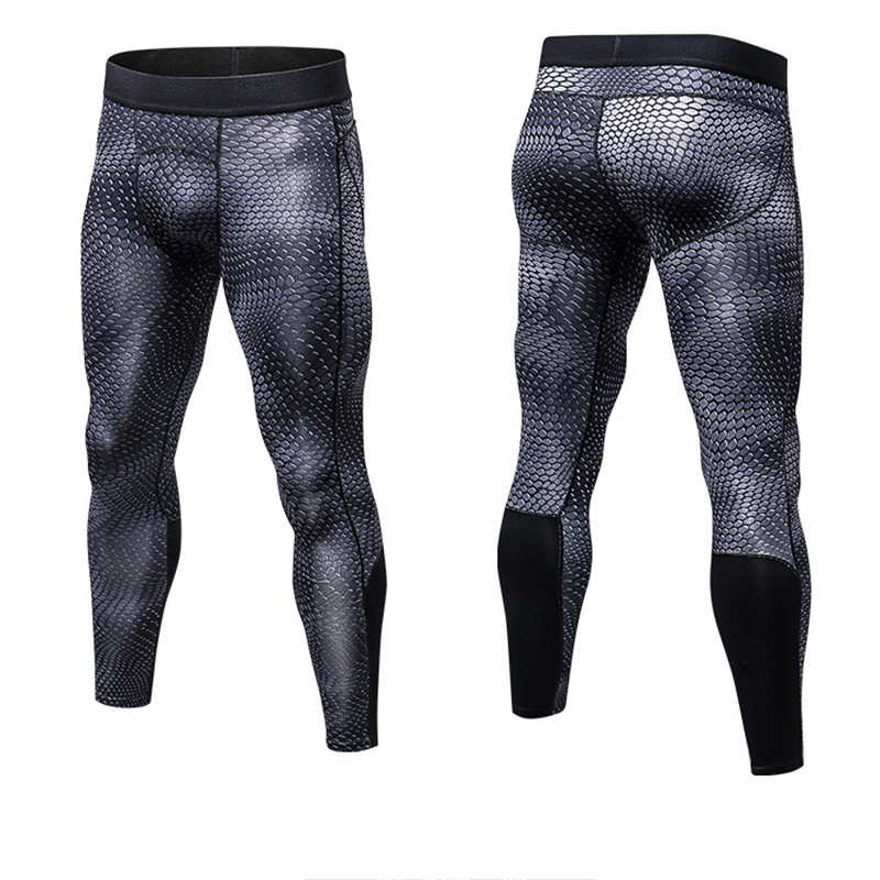 Mens pocket tights leggings | Compression Pants for Sports Workout