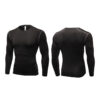 Mens Long Sleeve Compression Shirt for Fitness Sports Running Training (8)