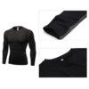 Mens Long Sleeve Compression Shirt for Fitness Sports Running Training (9)