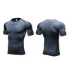 Mens Compression short sleeve top for Fitness Sports Running Training (5)