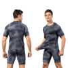 Mens Compression short sleeve top for Fitness Sports Running Training (10)