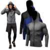 Mens Fitness Workout Athletic Jacket for Fitness Running Training (4)