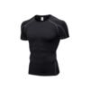 Cool Dry Mens Fitness Gym Workout tops Sport T shirts Men Compression Clothing