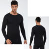 Spozeal Mens Athletic Wear Compression T Shirts Long Sleeve Sports Base Layer Tops 14