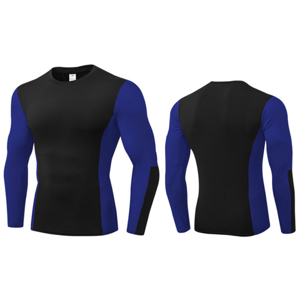 Men's Activewear Compression Baselayer Shirts Long Sleeve Clothes Sports Tops