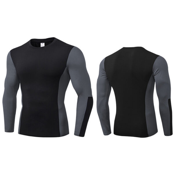 Men's Activewear Compression Baselayer Shirts Long Sleeve sports tops