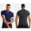 Spozeal Casual Loose Sportswear Fitness Tops Short Sleeve Training Running Quick Dry Breathable T-shirt For Men (1.1) (1)