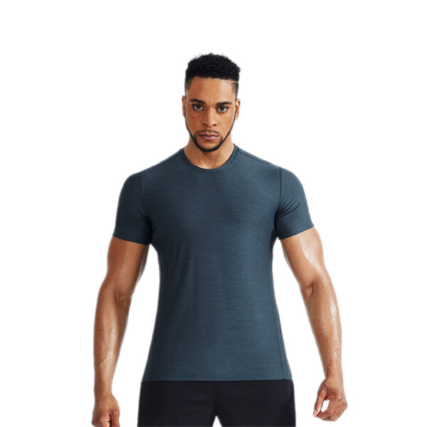 Spozeal Casual Loose Sportswear Fitness Tops Short Sleeve Training Running Quick Dry Breathable T-shirt For Men