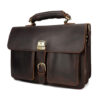 Handmade Men Leather Messenger Bag Business Briefcase Laptop Totes Satchel Bag for Men (11)