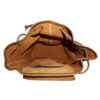 Leather Men Vintage Backpack Rucksack Travel Satchel Bag Women Cowhide Daypack (7)
