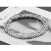 Men Women Stainless Steel Jewellery 4mm Necklace Hip-hop Fashion punk Chain (3)