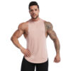 Mens Loose Workout Tank Tops Sleeveless Shirt Cotton Vest Running Basketball Fitness Wear (6)