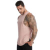 Mens Loose Workout Tank Tops Sleeveless Shirt Cotton Vest Running Basketball Fitness Wear (7)