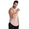 Mens Loose Workout Tank Tops Sleeveless Shirt Cotton Vest Running Basketball Fitness Wear (8)