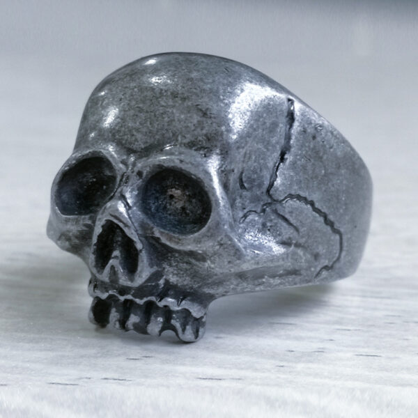 Mens and Womens Unisex Rock Gothic Punk Jewelry Ghost Head Skull Ring (2)