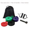 4 piece Resistance Bands Set - Heavy Duty Workout Exercise Pull Up Assistance Band for Men & Women